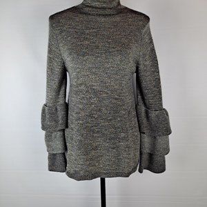 Knox Rose Tweed Mock/Turtle Neck Sweater